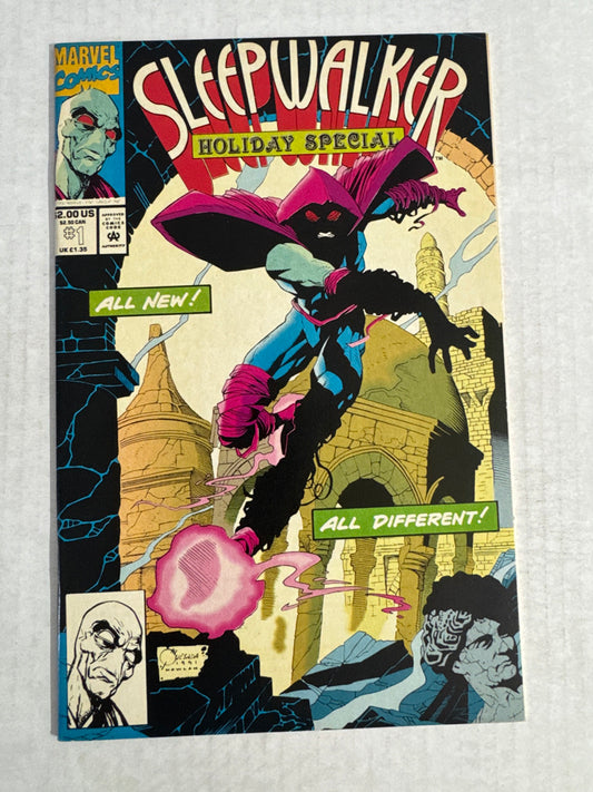 SLEEPWALKER Holiday Special #1 NM- Joe Quesada Cover