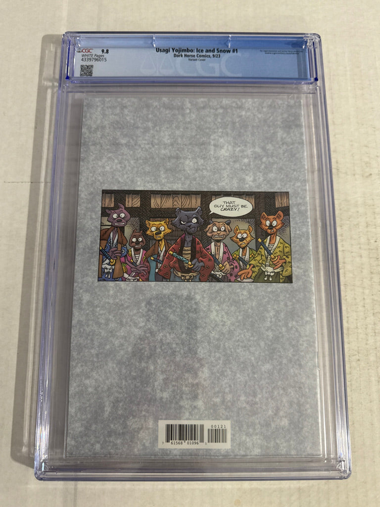 USAGI YOJIMBO Ice and Snow #1 9.8 CGC Skottie Young Variant