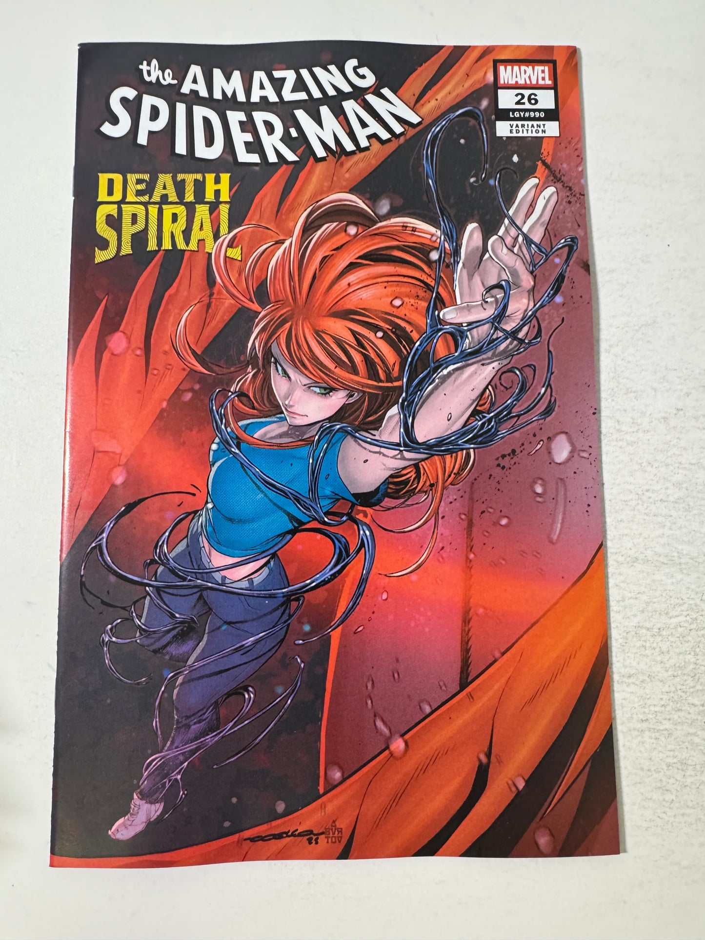 AMAZING SPIDER-MAN #26 Vol 7 NM- Coello Connecting Variant