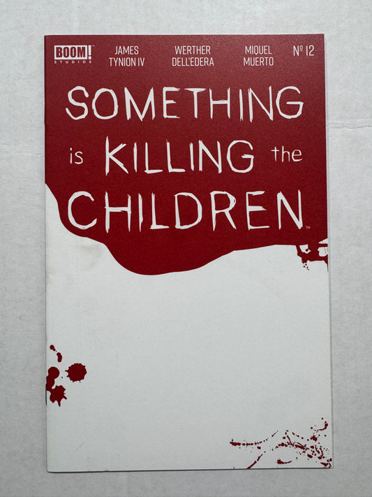 SOMETHING IS KILLING THE CHILDREN #12 NM- Blank Variant