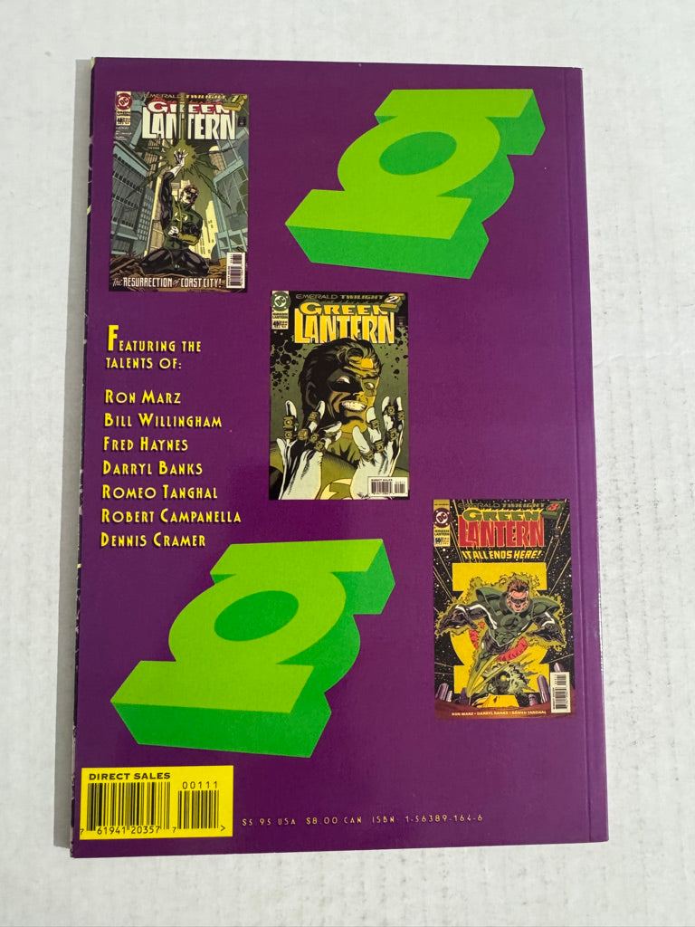 GREEN LANTERN EMERALD TWILIGHT TPB NM OOP