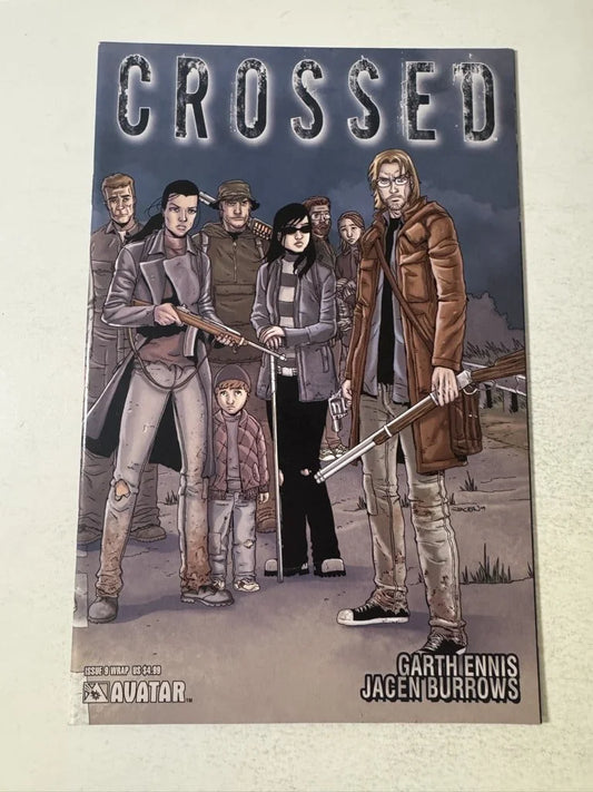 CROSSED #9 NM- Jacen Burrows Wrap Variant