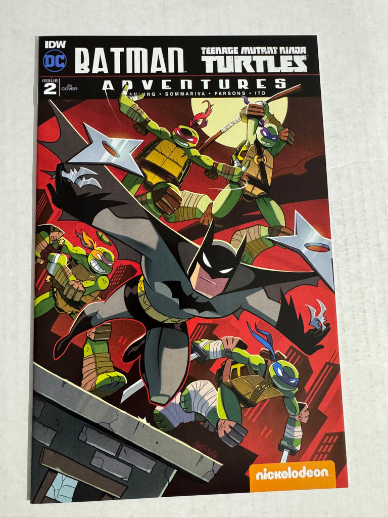 BATMAN TEENAGE MUTANT NINJA TURTLES ADVETURES #3 NM- 1:10 Ben Harvey Variant