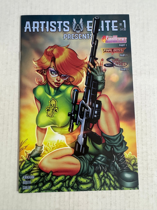 ARTISTS ELITE PRESENTS #1 NM Ale Garza Variant 1ST APPEARANCE