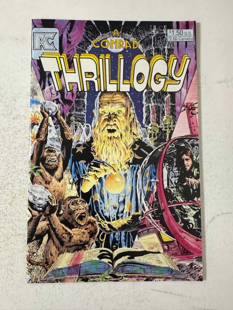 A CONRAD THRILLOGY NM