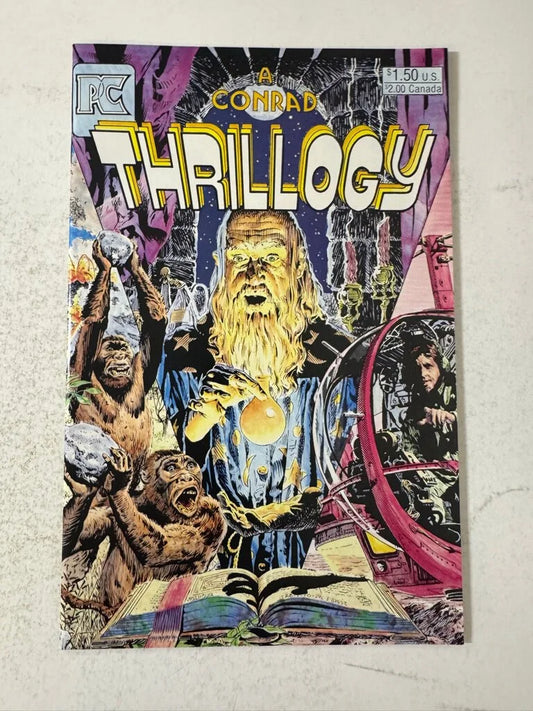 A CONRAD THRILLOGY NM
