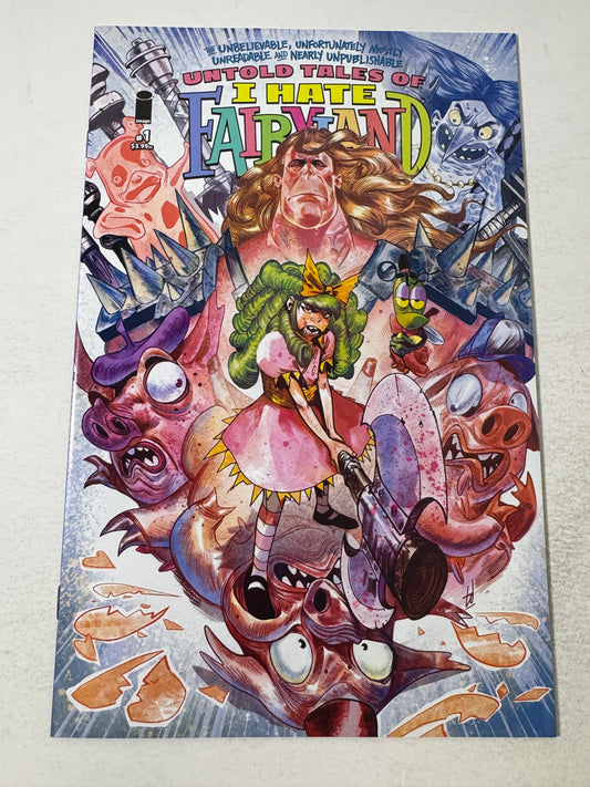 UNTOLD TALES OF I HATE FAIRYLAND #1 NM Mike Del Mundo Cover
