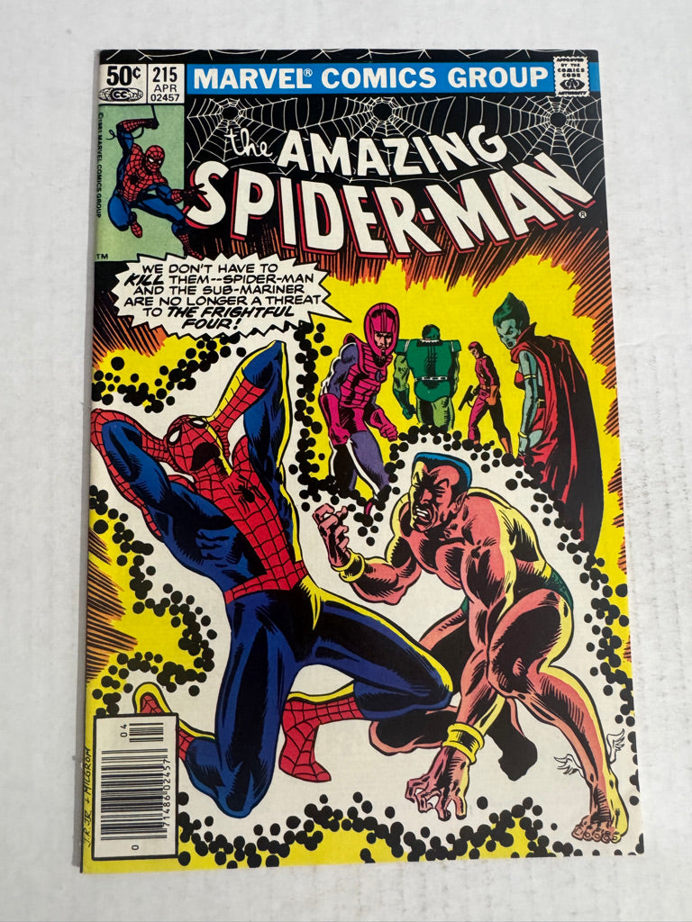 AMAZING SPIDER-MAN #215 NM- NEWSSTAND
