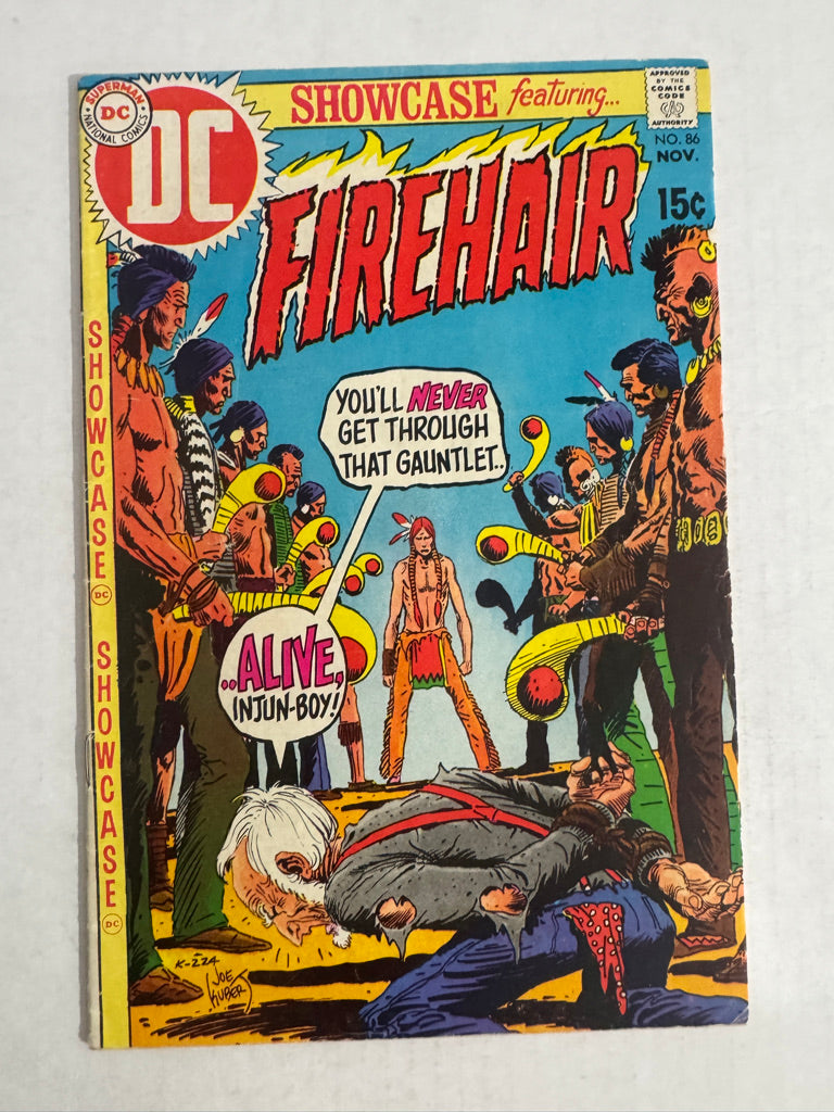 SHOWCASE #86 VG+ Joe Kubert Cover