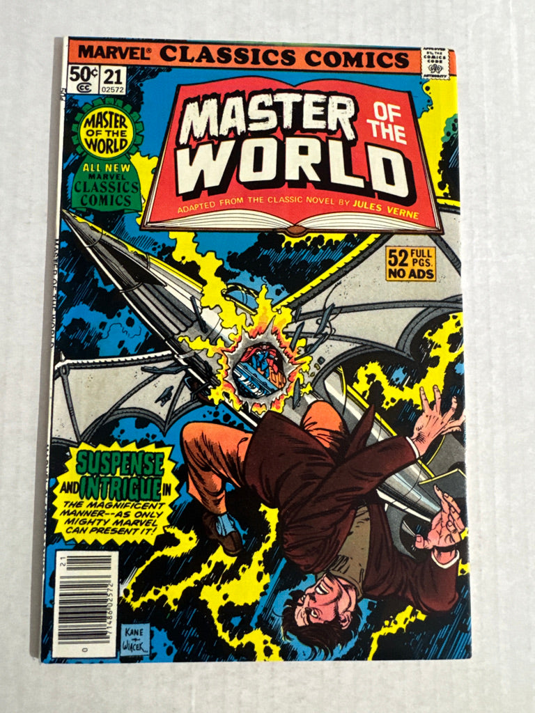 MARVEL CLASSICS COMICS Master of The World #21