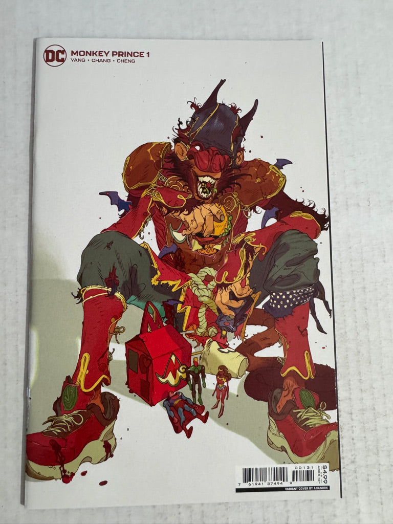 MONKEY PRINCE #1 NM 1:25 Anandrk Variant