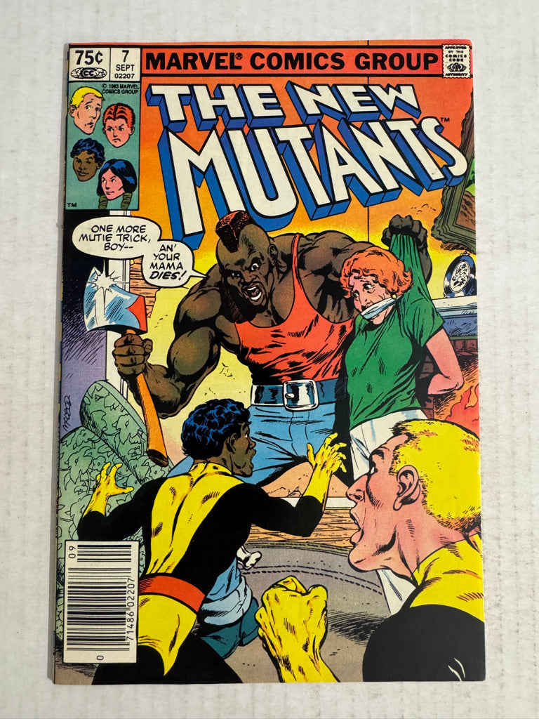 NEW MUTANTS #7 VF CANADIAN PRICE VARIANT