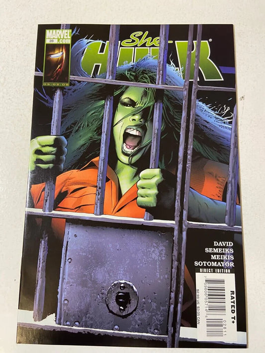 SHE-HULK 28 Vol 2 Mike Deodato Jr Cover