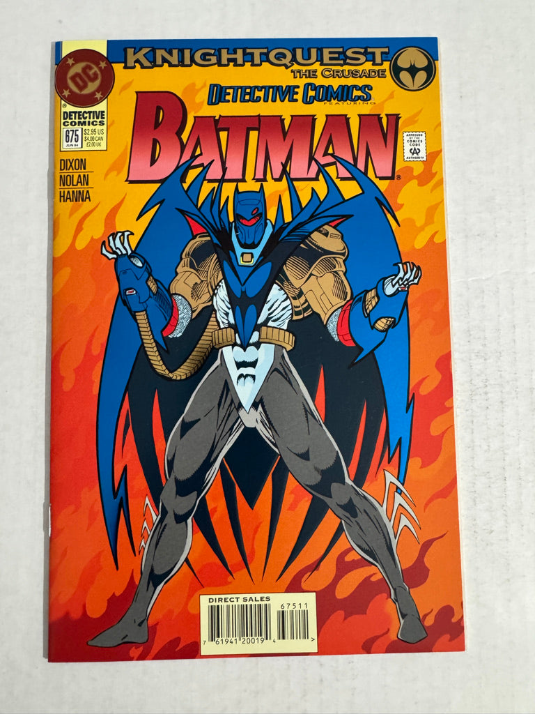 DETECTIVE COMICS #675 NM Foil Cover