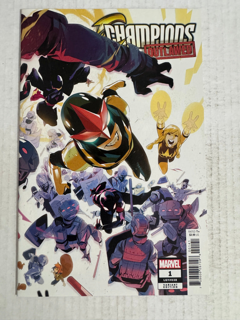 THE CHAMPIONS #1 Vol 4 NM Simone Di Meo Variant 1ST APPEARANCE