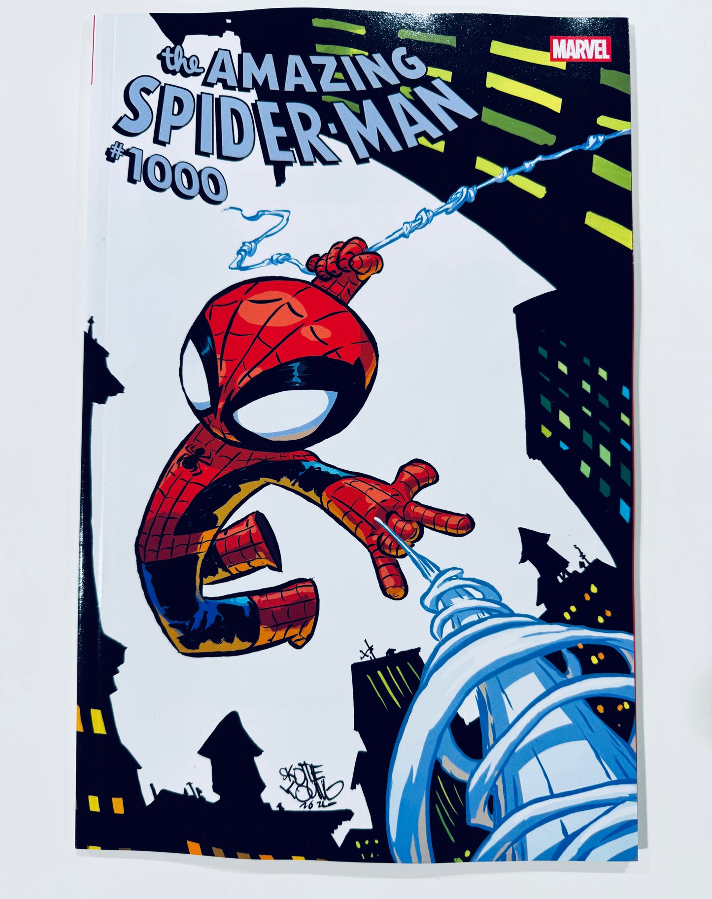 AMAZING SPIDER-MAN #1000 NM Skottie Young Variant