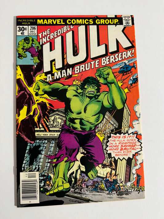 INCREDIBLE HULK #206