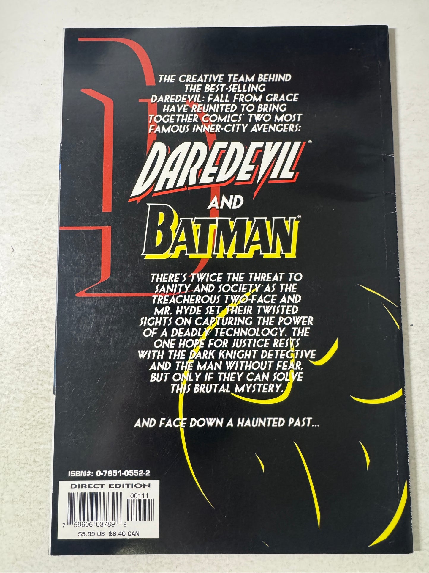 DAREDEVIL AND BATMAN FN