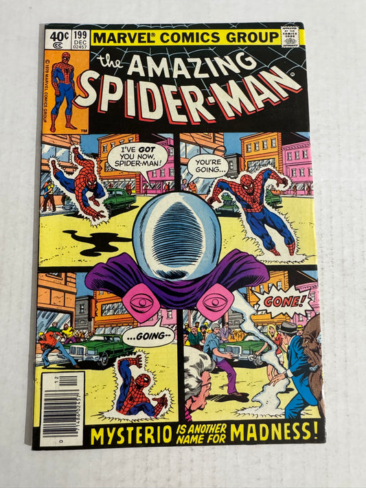 AMAZING SPIDER-MAN #199 VF+ NEWSSTAND