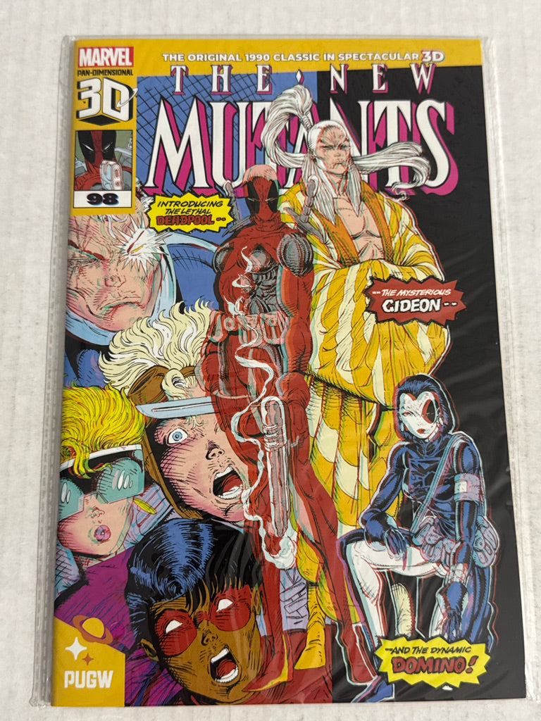 NEW MUTANTS #98 NM Rob Liefeld Cover 3D Variant