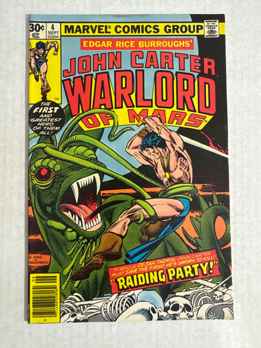 JOHN CARTER WARLORD OF MARS #4