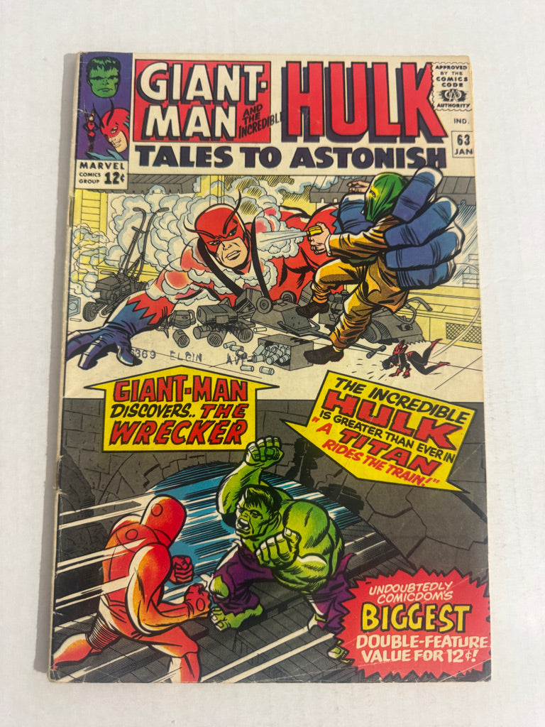 TALES TO ASTONISH #63 VG 1ST APPEARANCE