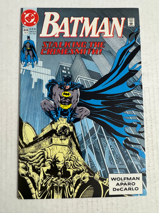 BATMAN #445 NM- Brian Bolland Cover