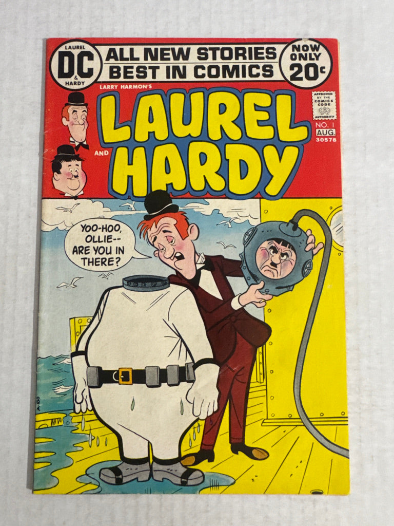 LAUREL AND HARDY #1 VG/FN