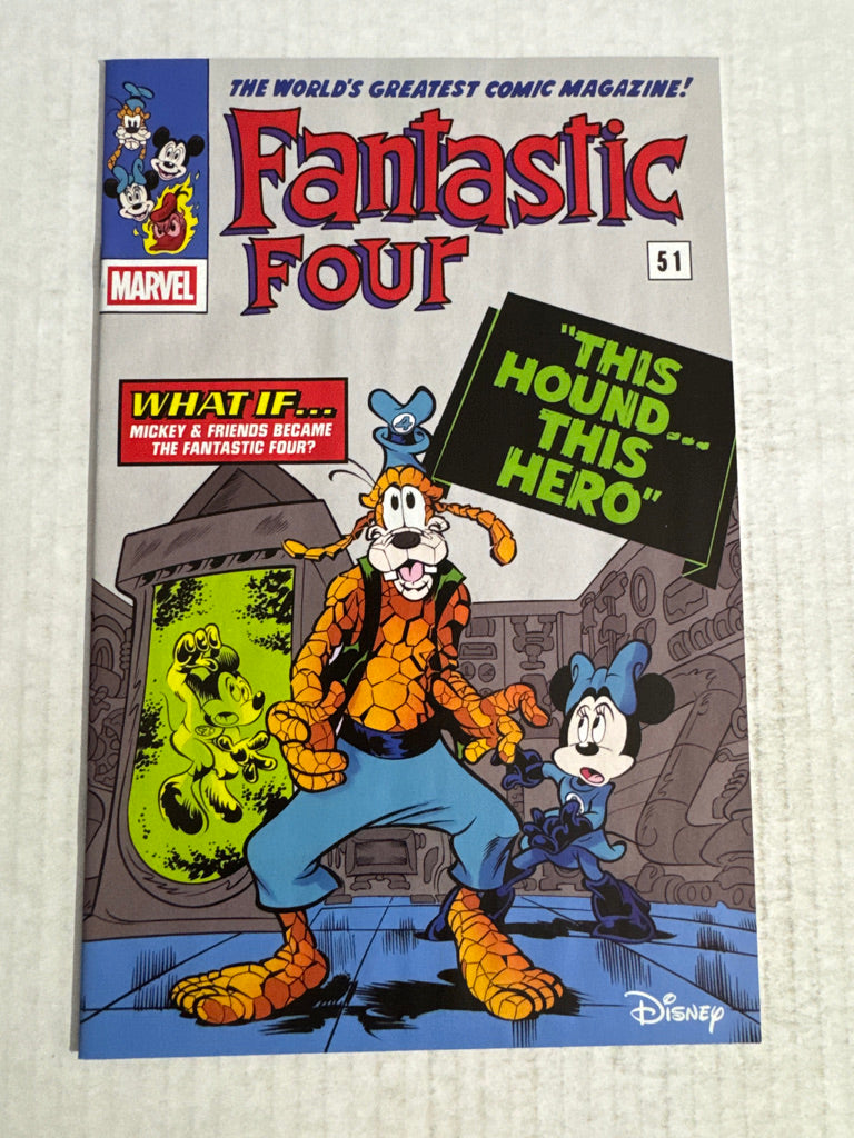 FANTASTIC FOUR #29 Vol 7 NM Disney Homage Variant