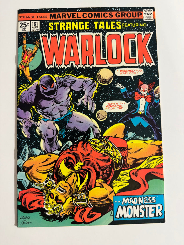 STRANGE TALES #181 VF Jim Starlin Cover