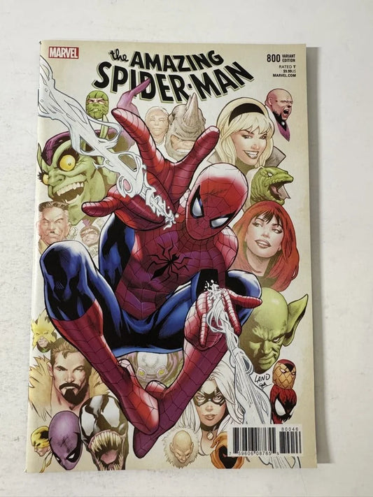 AMAZING SPIDER-MAN #800 NM Greg Land Variant 1ST APPEARANCE