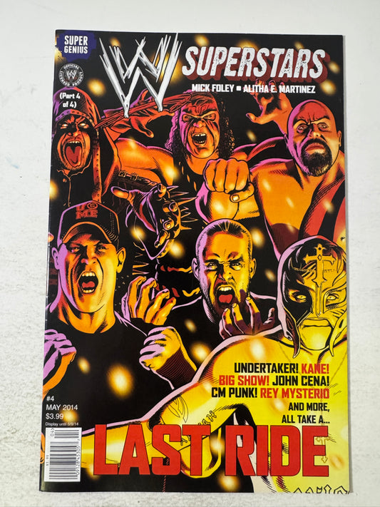 WWE SUPERSTARS #4 NM-