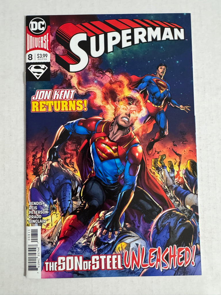 SUPERMAN #8 Vol 5 NM