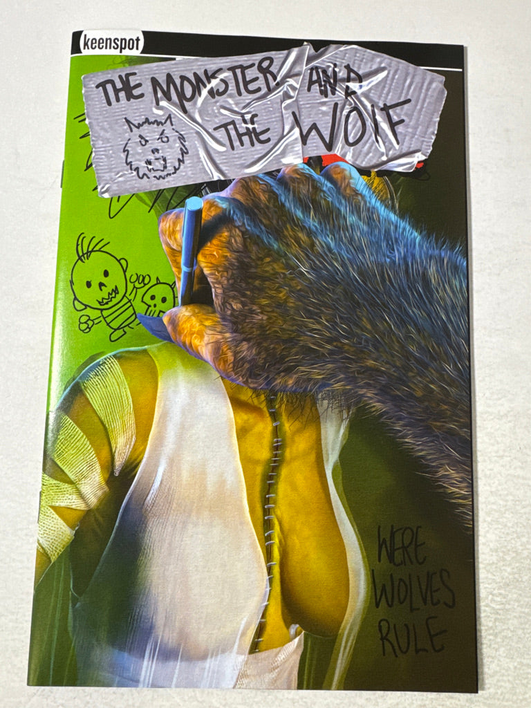 MARK SPEARAS THE MONSTER AND THE WOLF #1 NM A75 Trick Variant