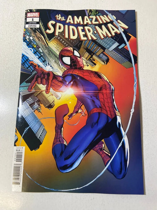 AMAZING SPIDER-MAN #1 Vol 6 NM Shane Davis Variant