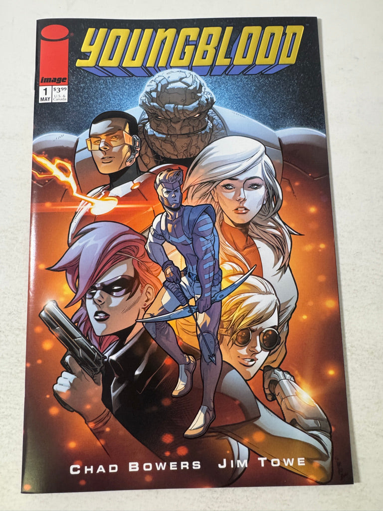 YOUNGBLOOD #1 Vol 6 NM 1 Per Store Gold Foil Variant