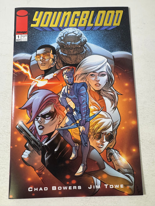 YOUNGBLOOD #1 Vol 6 NM 1 Per Store Gold Foil Variant