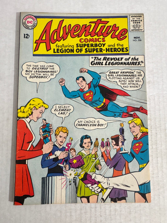 ADVENTURE COMICS #326 FN