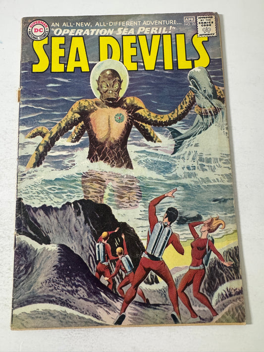 SEA DEVILS #22 GD/VG 1ST APPEARANCE