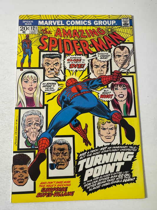 AMAZING SPIDER-MAN #121 VF-