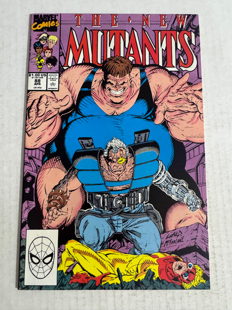 NEW MUTANTS #88 NM- Rob Liefeld & Todd McFarlane Cover