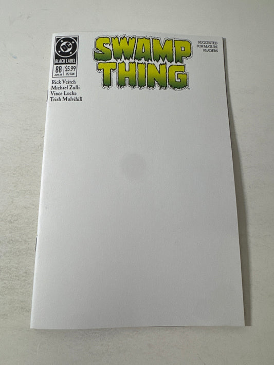 SWAMP THING 1989 #1 NM Blank Variant