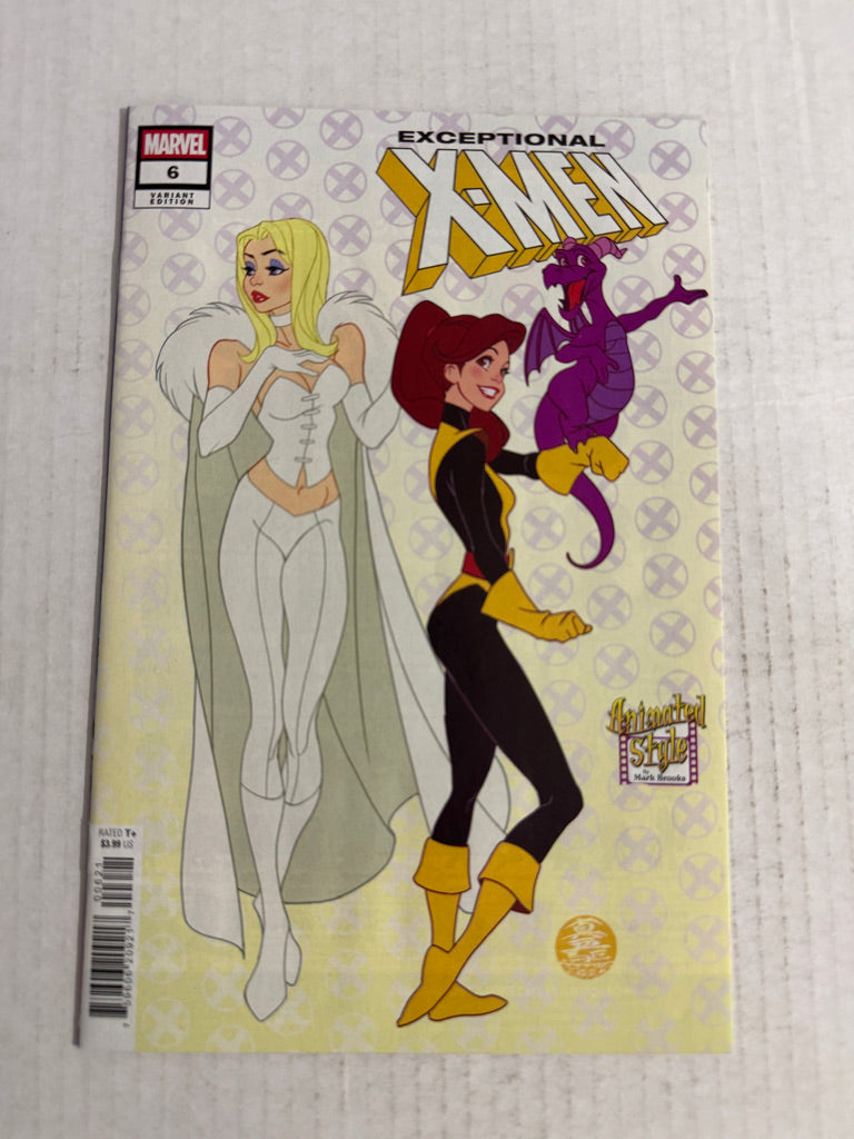 EXCEPTIONAL X-MEN #6 NM Mark Brooks Animated Style Variant