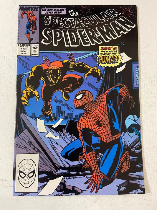 SPECTACULAR SPIDER-MAN #154 NM