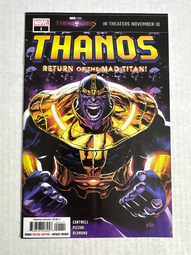 THANOS #1 Vol 4 NM Leinil Yu Cover 1ST APPEARANCE