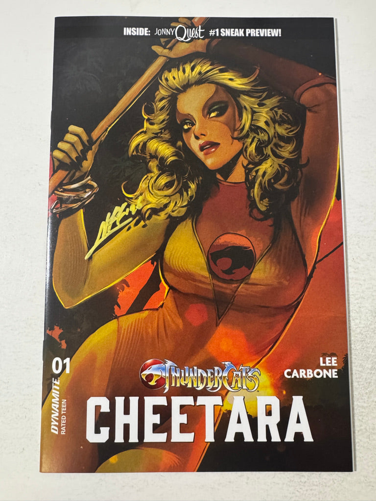 THUNDERCATS CHEETARA #1 NM Sozomaika Cover  SIGNED by Soo Lee
