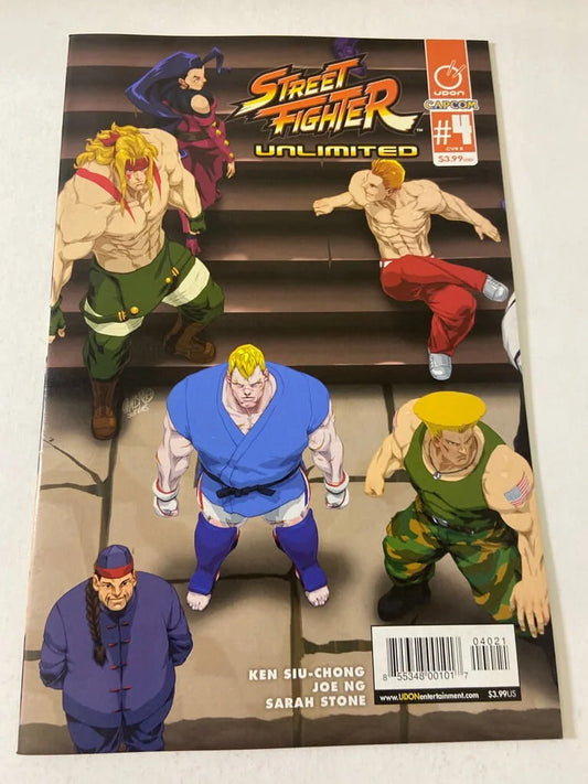 STREET FIGHTER UNLIMITED #4 VF/NM B Variant