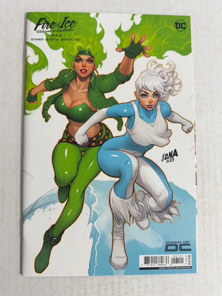 FIRE & ICE Welcome To Smallville #1 NM David Nakayama Variant