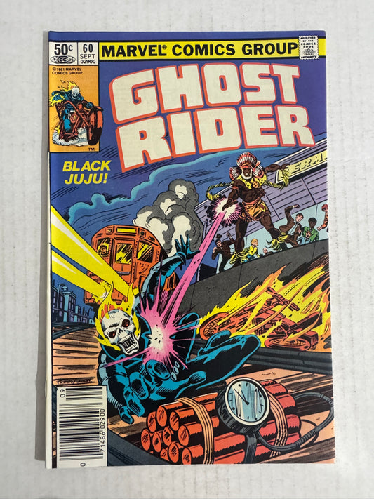 GHOST RIDER #60 NEWSSTAND