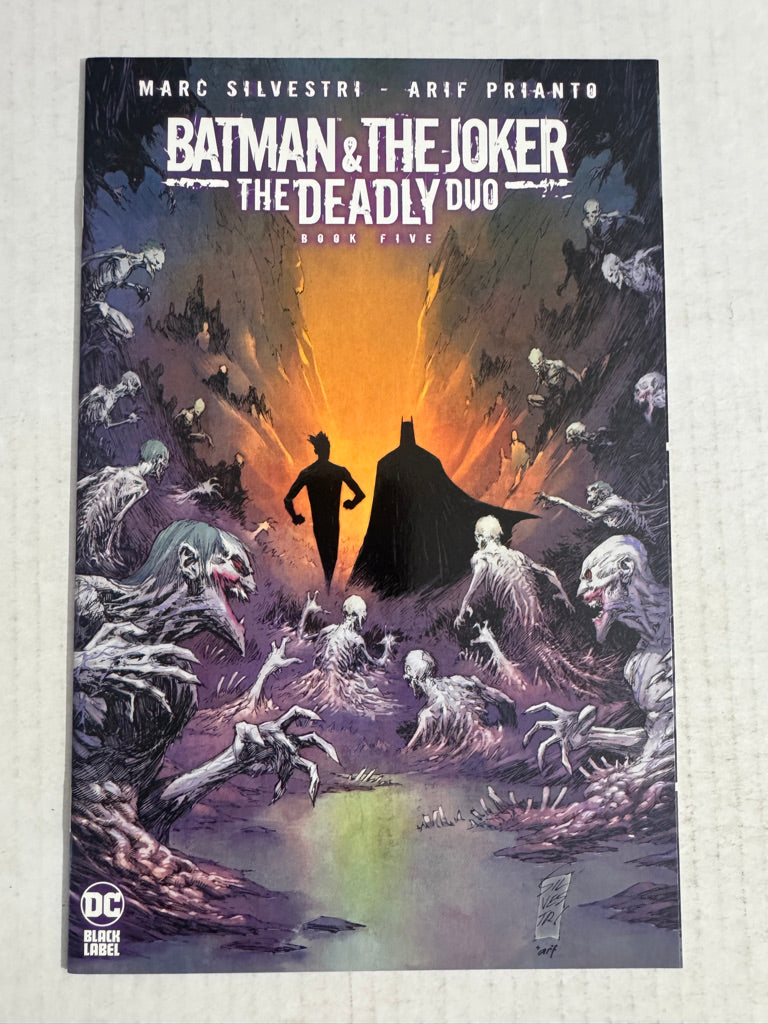 BATMAN & THE JOKER DEADLY DUO #5 NM Marc Silvestri Cover